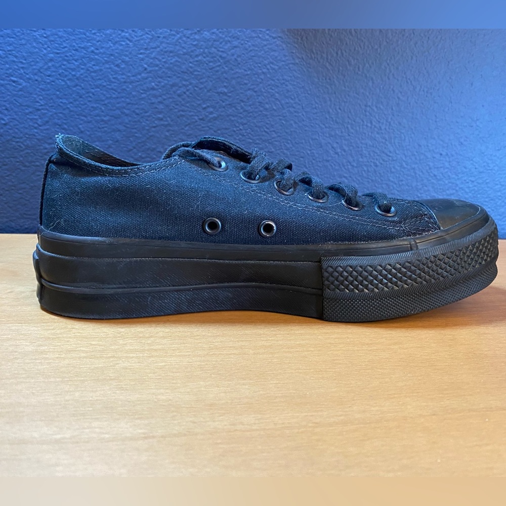 Converse All Star Platform All Black